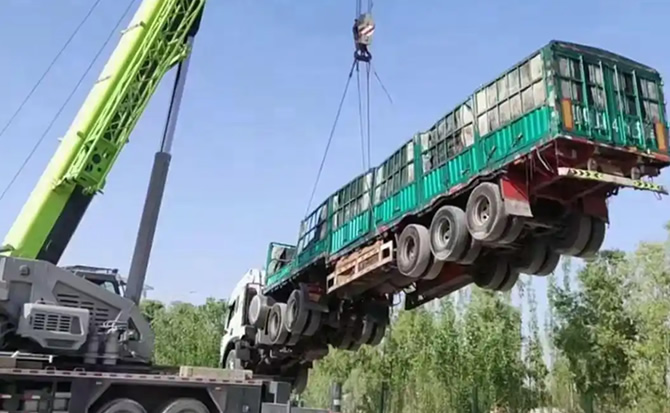 旬阳道路脱困救援案例